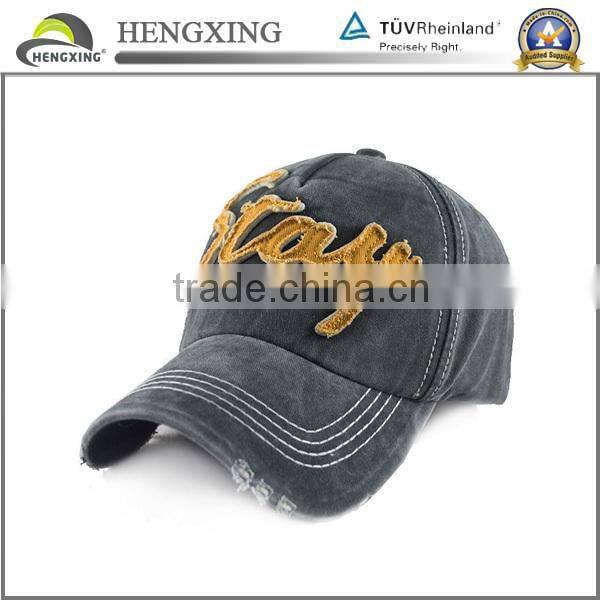 Cowboy Fitted 6 Panel Baseball Cap Custom Cap Baseball Hats