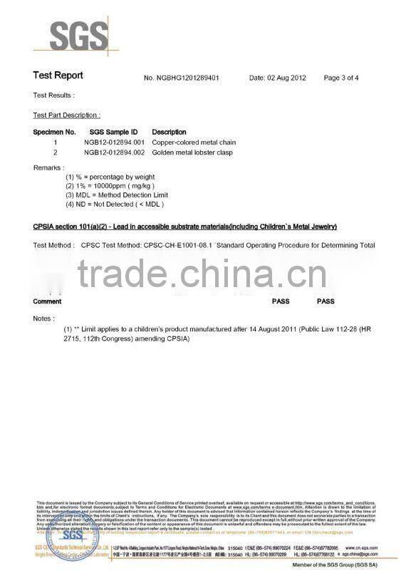 High Quality Fashion Jewelry Lobster Clasp 10MM, Plated Gun-metal, Model 501