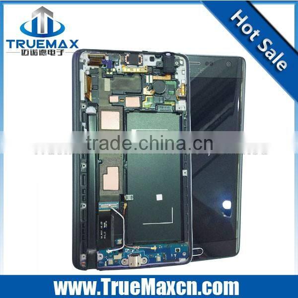 Wholesale LCD screen replacement for Samsung Galaxy Note Edge N9150 display assembly with frame