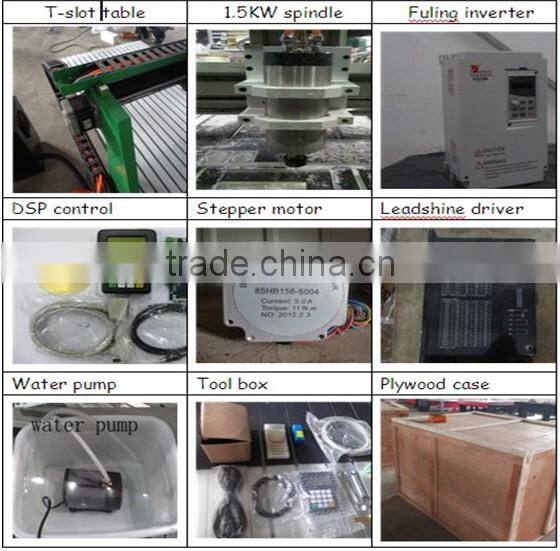 Economical Wood Stone Marble Granite Metal Advertising Engraving Cutter CNC Router Machine