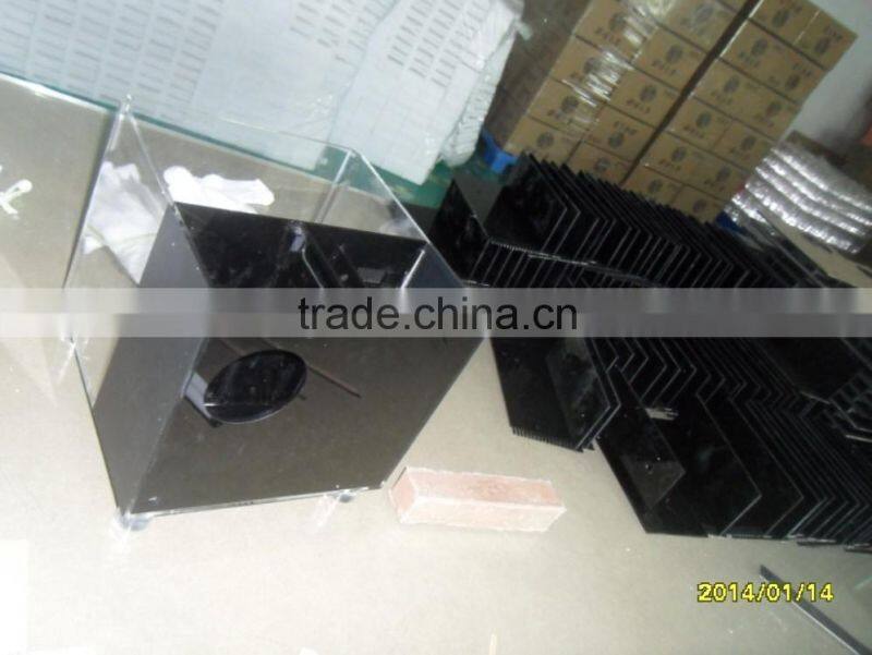 Wholesale new designed plastic fish tank, acrylic square fish tank