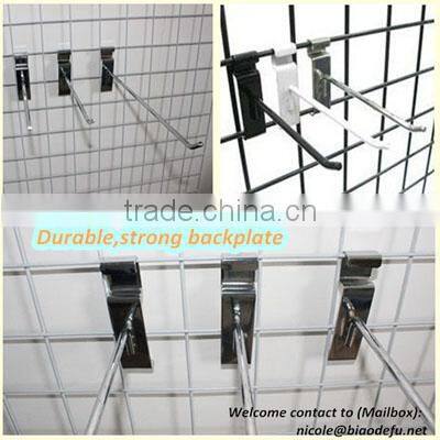 Exports high quality black display hook for grid wall