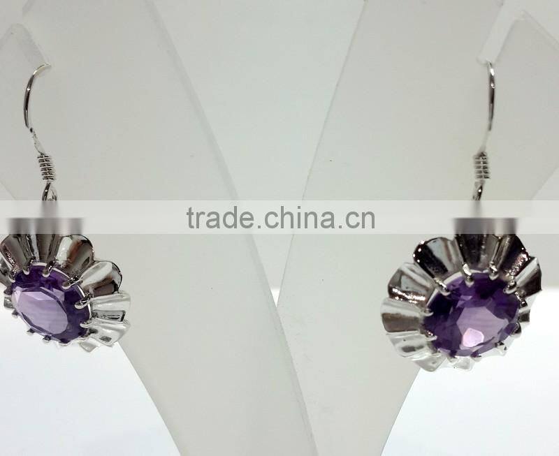 Kyanite Amethyst Citrine & Garnet Rough Gemstone Pendant, 925 Solid Sterling Silver Pendant, Designer Raw Bezel Pendant