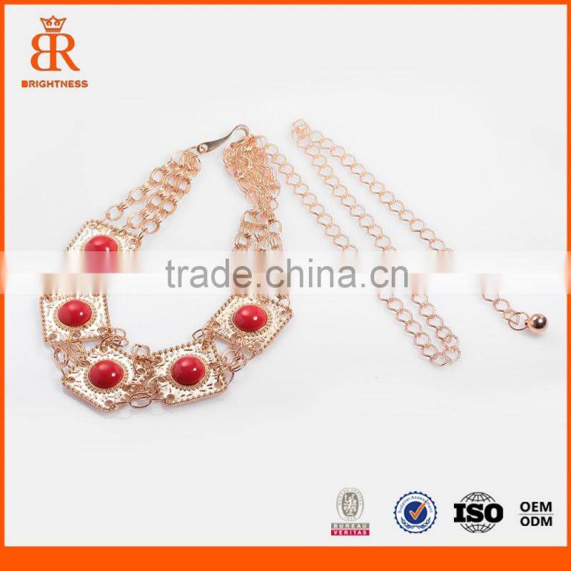 Decorative hanging chain piercing jewelry belly chains decoration light chain