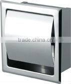 stainless steel bathroom room paper bins,metal paper bins,metal paper storage bin