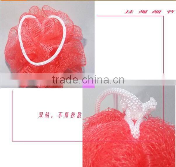 Fancy black loofah mesh sponge balls wholesale