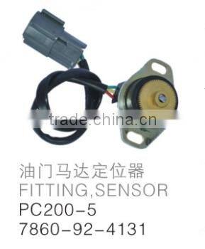 GNT PC200-5 throttle motor locator for excavator engine