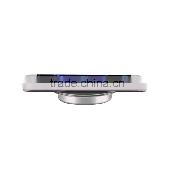 Hot sale Dimension 60mm desktop wireless charger best suit for most coffee/restaurant/hotel/computer table
