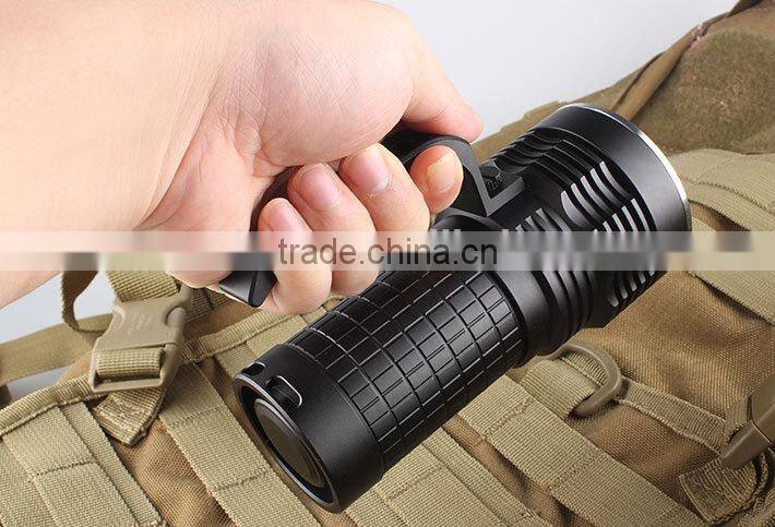 Roche hand hold flashlight big size torch search led flashlight