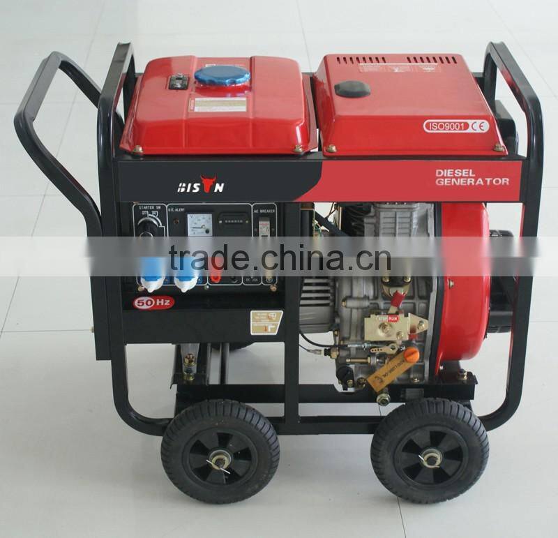BISON(CHINA) 2.5KW China Supplier CE AC Single Phase Generator Diesel 2.5KVA