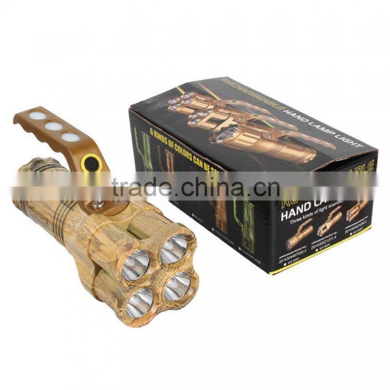 2015 Newest design Lumifire 3300B Multifunction Cheap plastic 10w Strong light flashlight