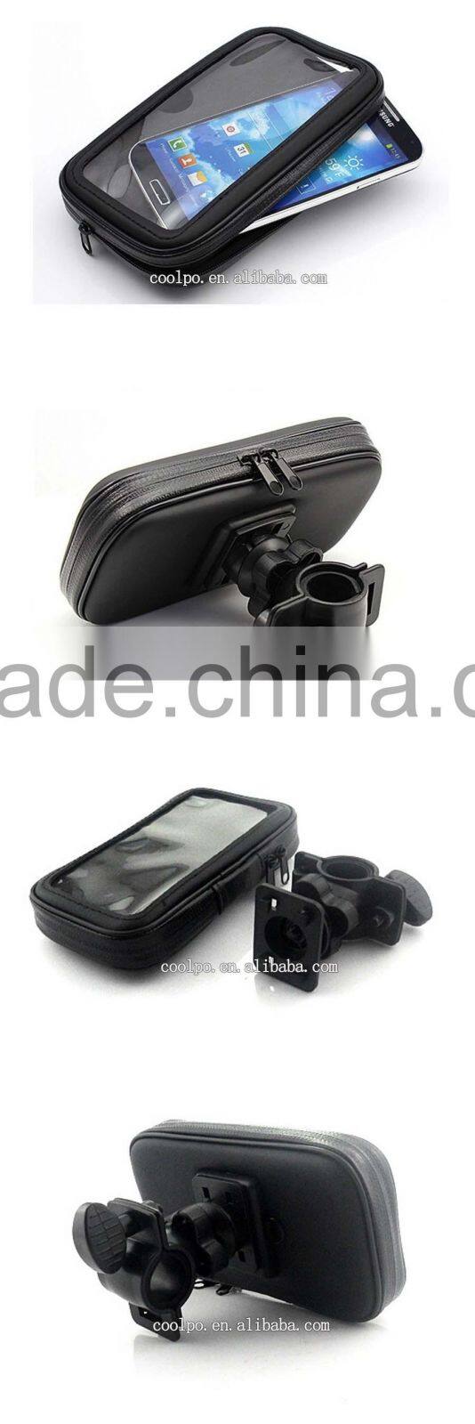 Waterproof Mobile Phone Bicycle Handlebar Mount Case Holder Fit for iPhone 4/5