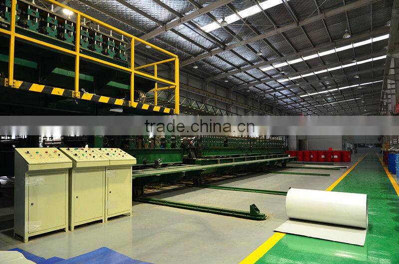 PPGI with PU sandwich panel continuous production line