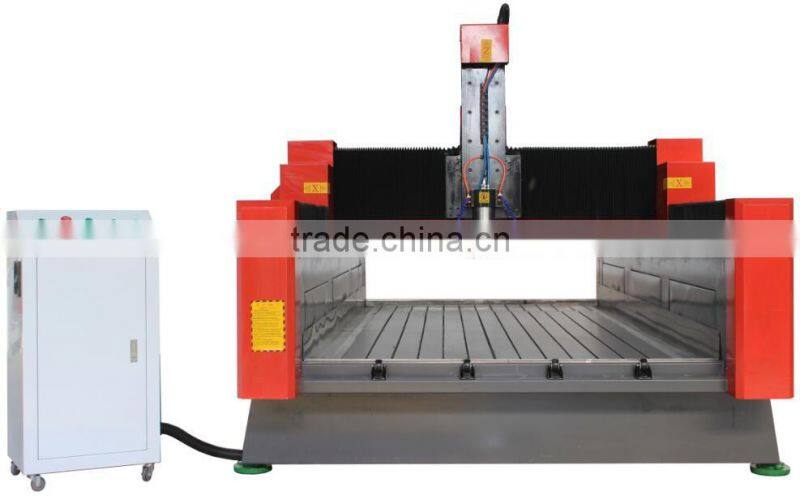 China hot sale z-axis 600mm stone cnc engraving machine 1300*2500mm