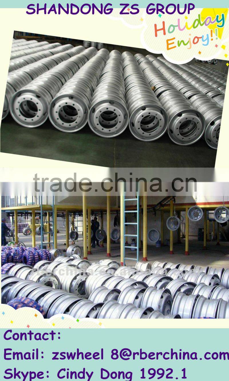 22.5*6.75 steel wheel rims
