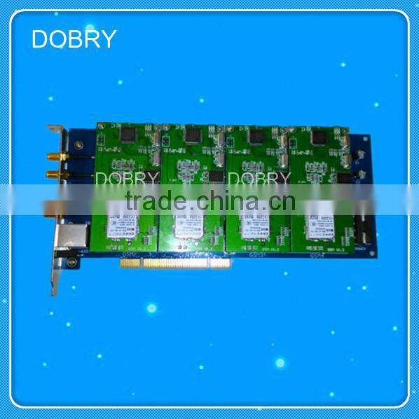 Call termination 8 channel 8 sim GSM voip gateway GSM PCI asterisk card