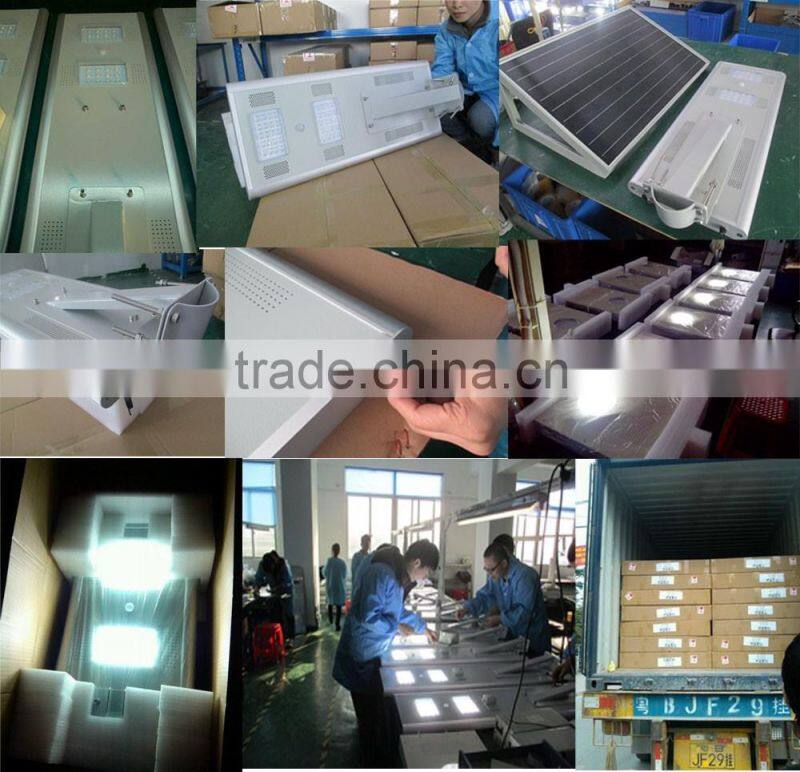 8W 12W 15W 20W 30W 40W All In One Solar Street/Garden LED Light
