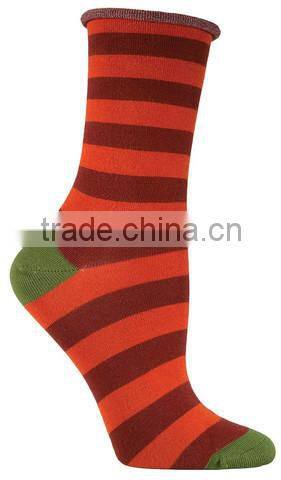 Wholelsale Sports striped Bamboo Sock