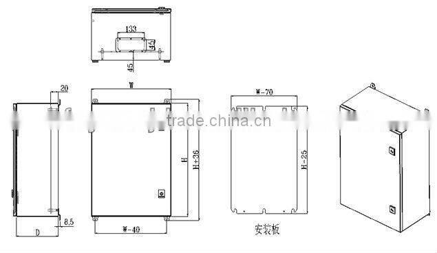 outdoor weatherproof electrical box