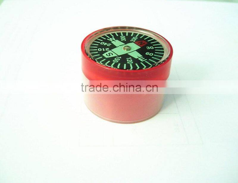 Plastic funny pencil sharpener with compass
