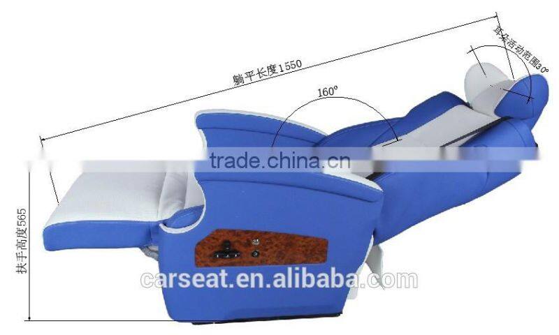 Single electric auto seat/luxury car seat for kinds of MPV with CCC standard