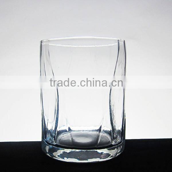 High white material cup glass for whisky vodka