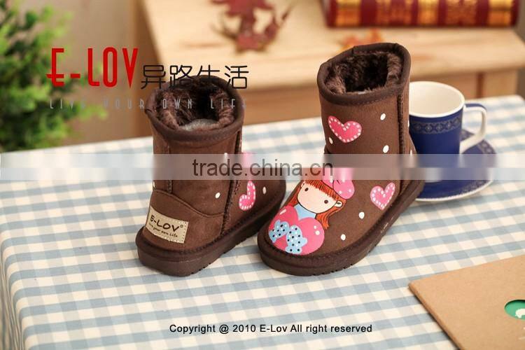 NO.U038C Hot sales high quality and cheap china kids boots wholesale