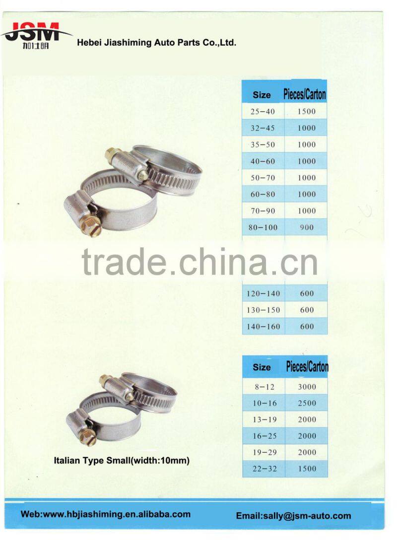 T-bolt heavy duty hose clamp
