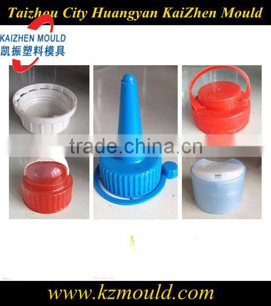 Special shap plastic cap mold