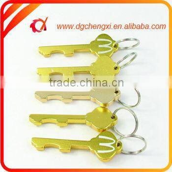 Aluminum Beer Bottle Opener Keychains/laser engraving supplies