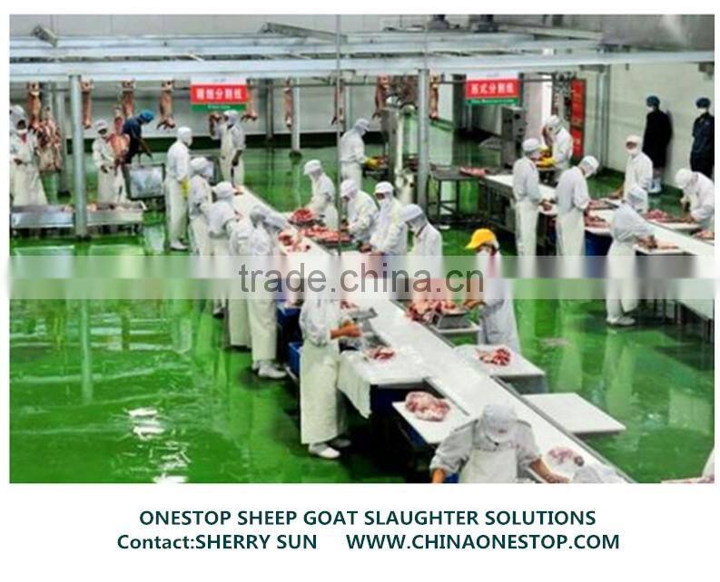 300 goat slaughter line machinery