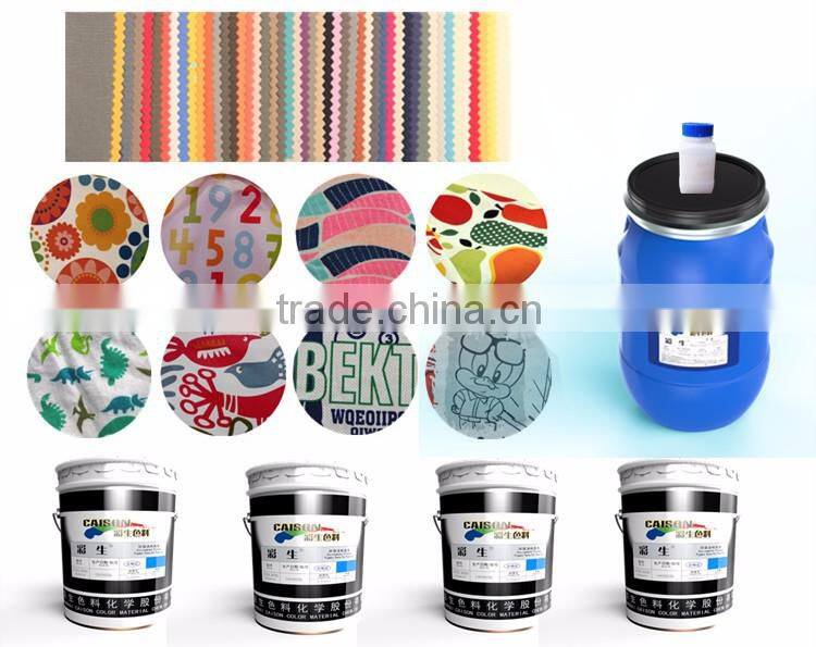 Cotton t-shirt printing binder for color fixing