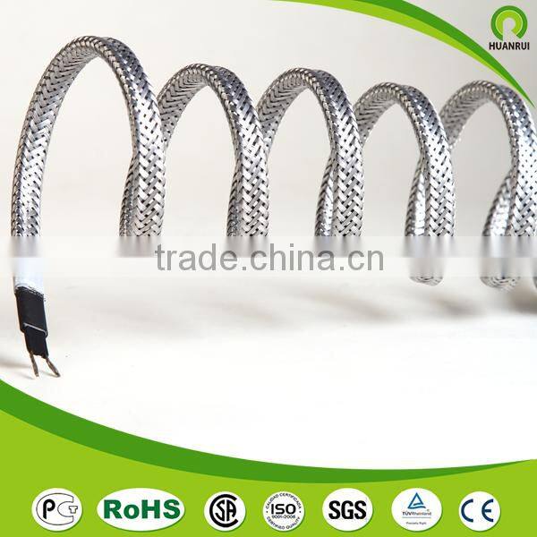 CE EAC certified two conductor self regulating carbon fiber heating cable
