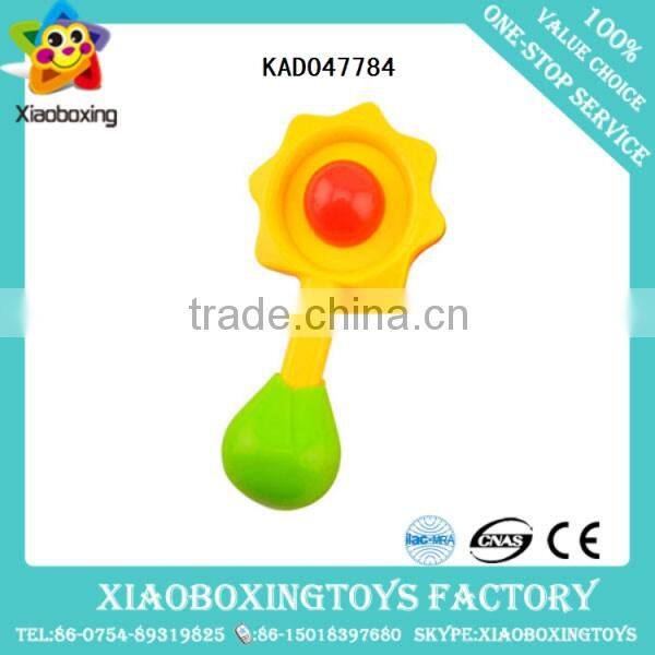 Interesting gift lovely plastic baby bell infant rattle ball toys