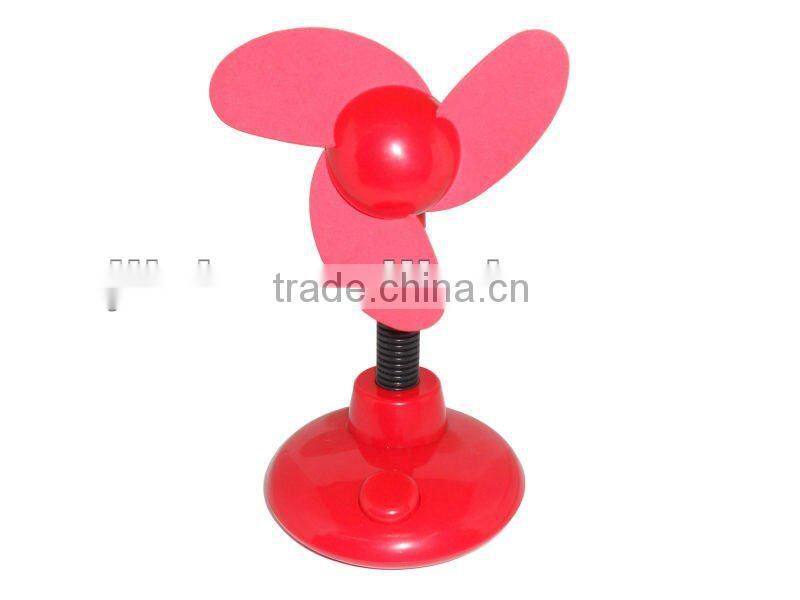Portable colorful plastic usb fan