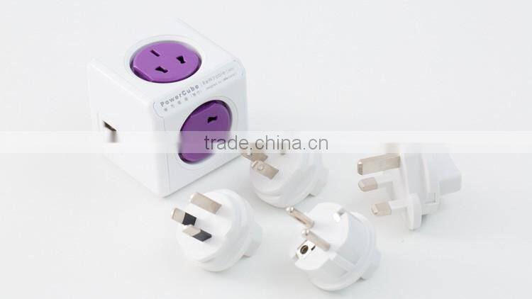 PowerCube Extended with EU plug & Socket