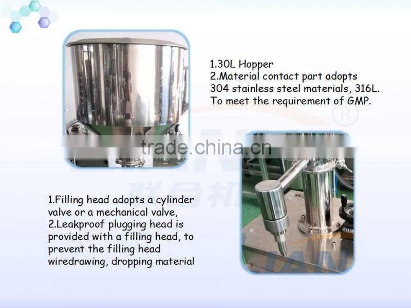 10-150ml 250ml 500ml Cosmetic Pneumatic Cream Filling Machine
