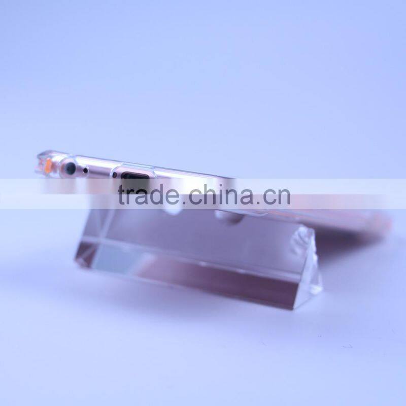 for iphone 6s with shockproof frame tpu case,1.2mm transparents color