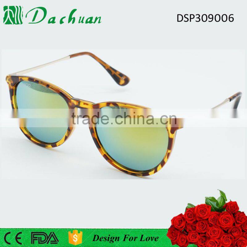 2016 new designer and best sell mirror lens polarized sunglasses