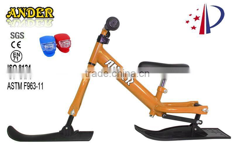 Ander patent snow scooter for child with bike light