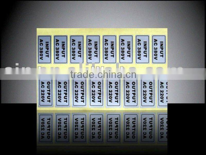 shanghai printing round sticker label