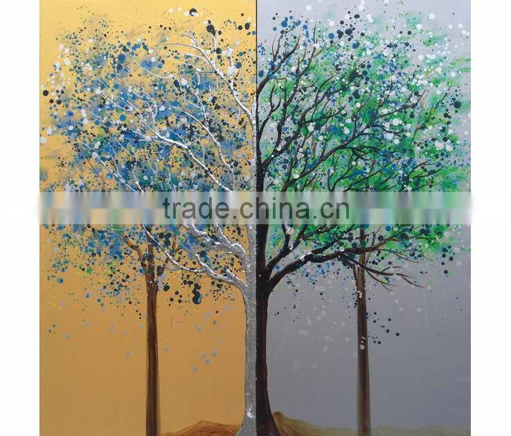 Home Decoration 2 Panel Famous Modern Oil Paintings Art On Canvas