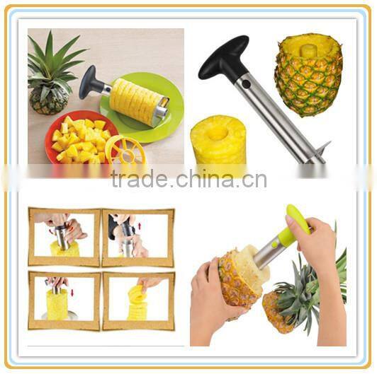 Sprial Stainless steel Ananas corer,Pineapple corer