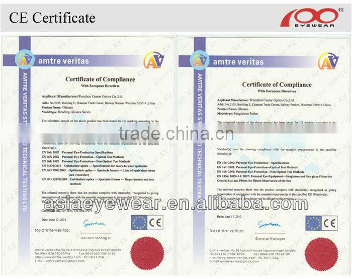 Hot sale High quality Mini design brand stainless steel vintage folding reading glasses with pouch