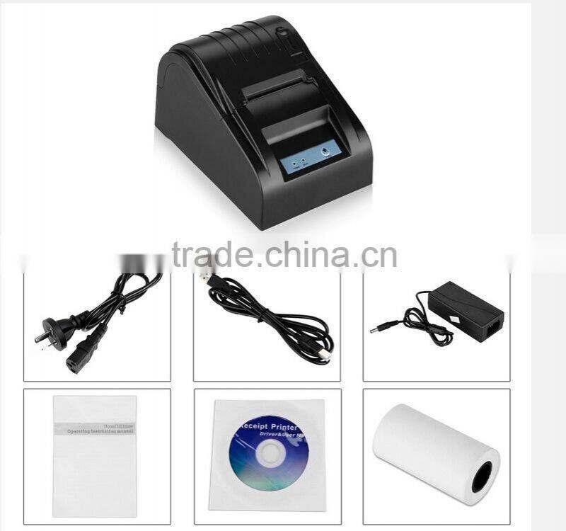 58mm POS Thermal Printer with USB Interface (BP5890D Bill Receipt Printer)