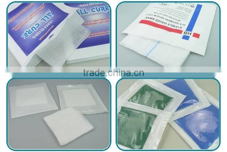 sterilization of surgical gauze swab for wound care