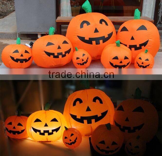 wholesale sets, props and costumes Pumpkin lantern mask Human skeleton for 2016 Halloween night