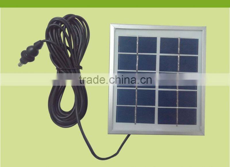 Solar LED lantern with hand string