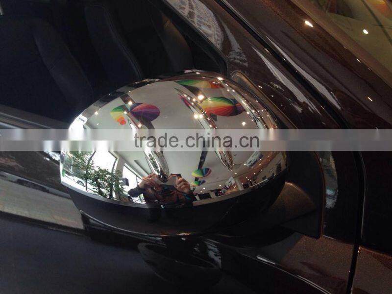 For Jeep Compass 2011 2012 2013 2014 Side car Mirror Cover Trims 2pcs ABS Chrome