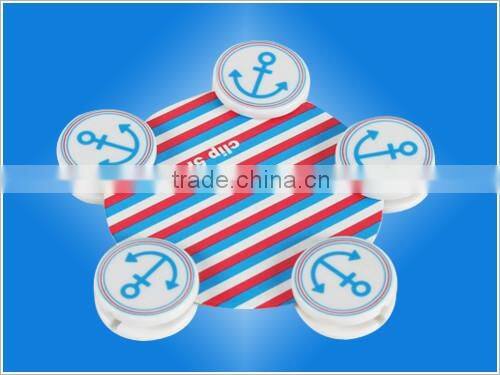 Hello kitty cheap plastic mini office paper clip